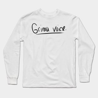 Grima Voice Long Sleeve T-Shirt